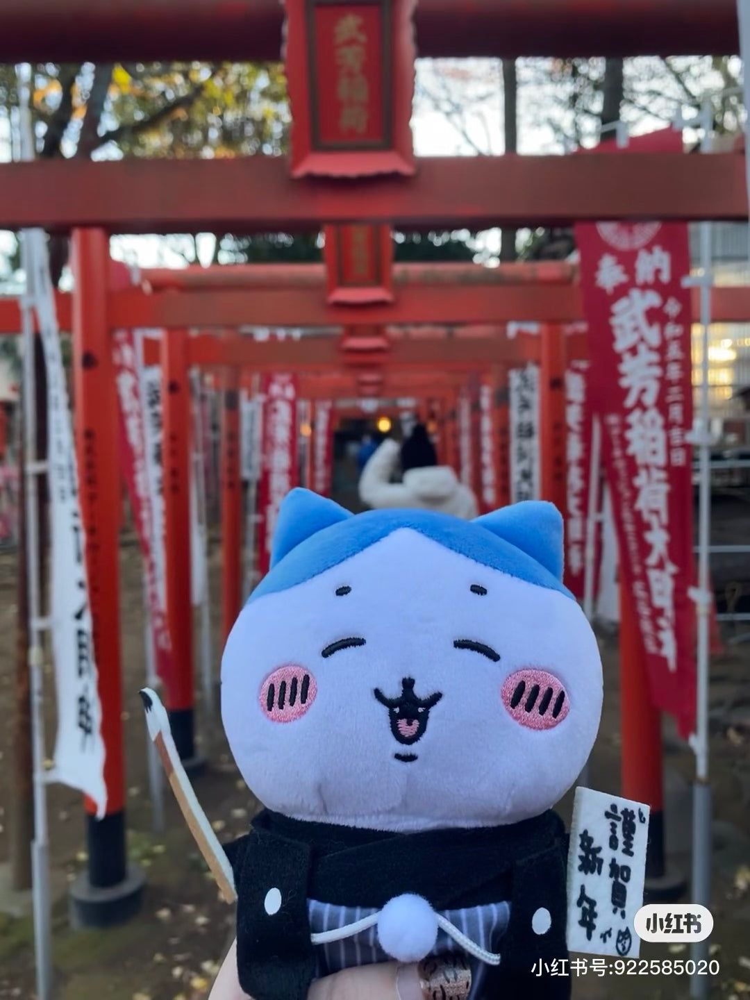 Chiikawa 吉伊卡哇｜正月新年系列玩偶/公仔｜约H145×W155×D90mm