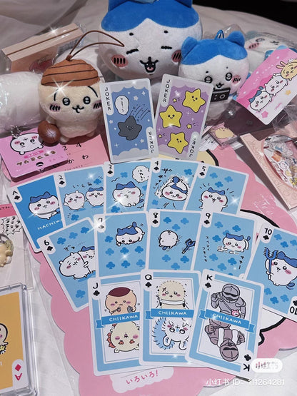 chiikawa｜可爱纸质扑克牌/正反面都可爱/每张不同图案