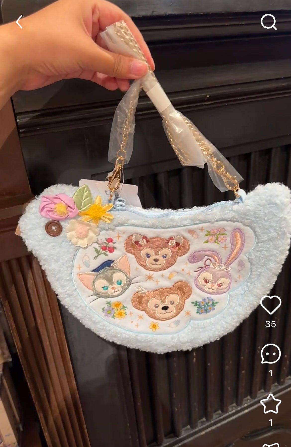 Disney｜Duffy &amp; Friends&quot;Wishing Wings&quot; Collection Shoulder Bag
