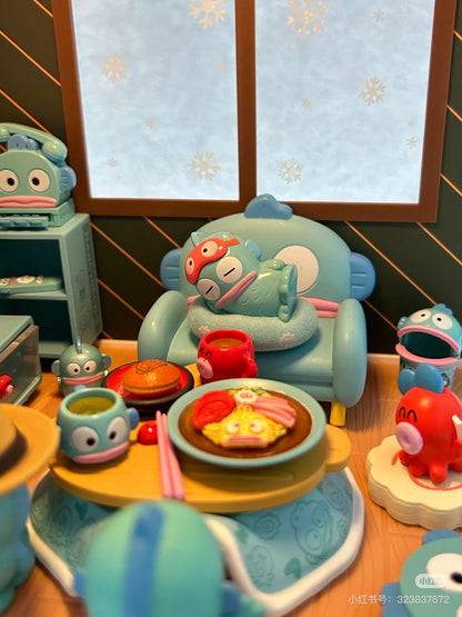 Re-ment Hangyodon Room 8pcs Complete Box Re-ment丑鱼汉顿的房间食玩盲盒/全8种｜1盒