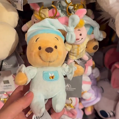 Disney SH｜甜梦睡衣睡帽噗噗皮杰2只组挂件/两只是独立挂件