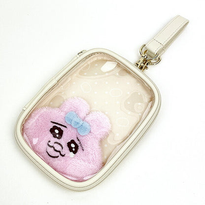 Opanchu usagi｜内裤兔表情痛包/挂包｜约12cm×16cm×2cm