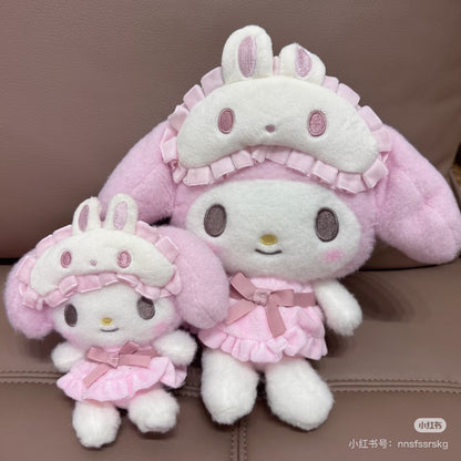 Sanrio｜Good Friend My Melody Pajamas Plush Dolls/Plush Toy｜12.0 x 24.0 x 23.0cm approx.