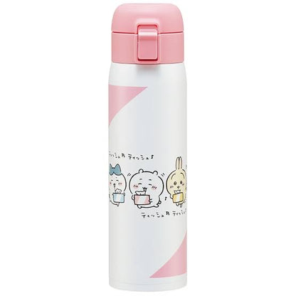 chiikawa｜三小只真空不锈钢一键开盖式保温保冷杯｜480ml
