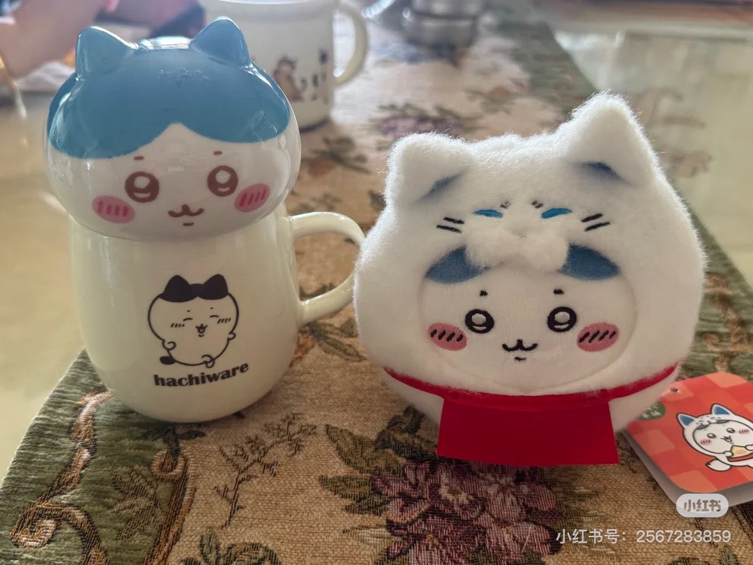 Chiikawa｜Fushimi store exclusive Inari Daruma stuffed Plush Dolls/Plush Toy｜H125 x W115 approx. x D130 mm