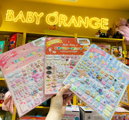 Sanrio｜Playing Sticker Set - Cafe Restaurant｜21×1×23.5cm approx.