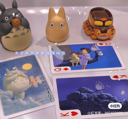 My neighbor totoro｜吉卜力宫崎骏龙猫卡牌/扑克牌