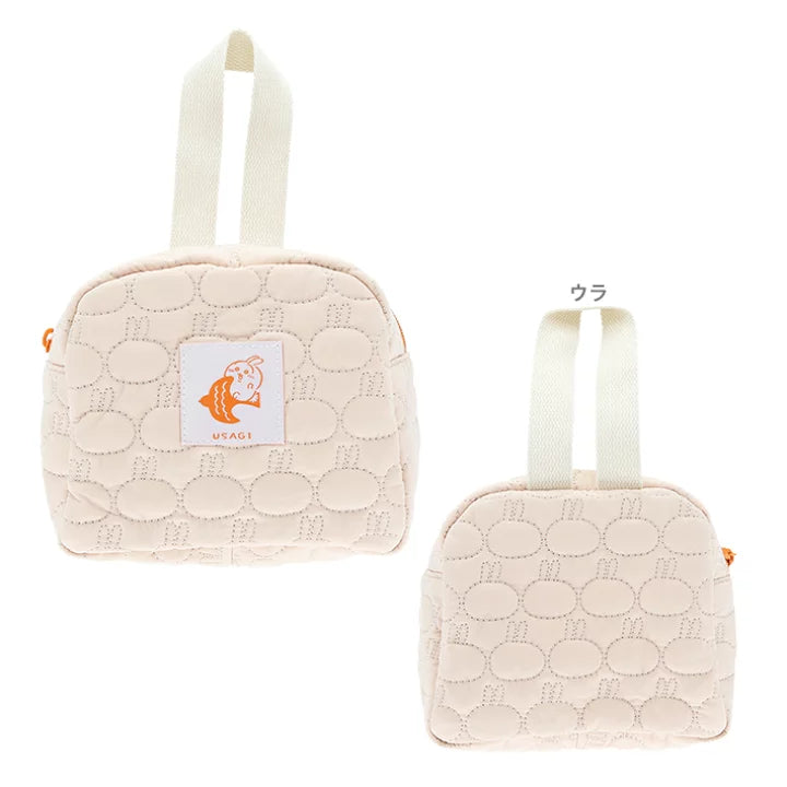 Chiikawa 吉伊卡哇｜布制手持式化妆包/收纳包｜約W170×H150×D80mm