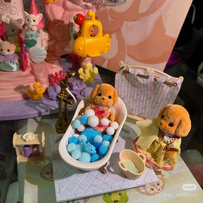 SylvanianFamilies森贝儿家族｜bath and shower set浴缸和淋浴套组/玩具/过家家5739