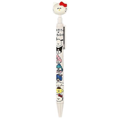 Sanrio｜Oekakisan ×Sanrio large head black ballpoint pen large head｜0.5mm