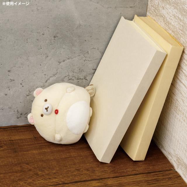 Rilakkuma轻松熊｜肥美大肚腩系列慢回弹感可以捏捏小公仔/玩偶/肚肚也可当手腕垫｜約H80×W90×D80mm