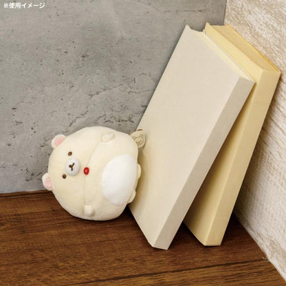 Rilakkuma轻松熊｜肥美大肚腩系列慢回弹感可以捏捏小公仔/玩偶/肚肚也可当手腕垫｜約H80×W90×D80mm