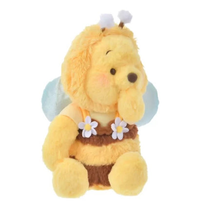 Disney｜2024 HONEY DAY 超萌黄色蜜蜂噗噗公仔/玩偶｜M約高さ39×幅28×奥行き22cm/S約高さ30×幅21×奥行き20cm