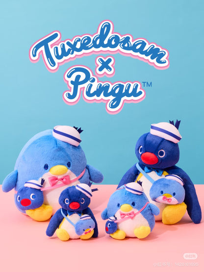 Sanrio｜Tuxedosam x Pingu 45th Anniversary Plush Dolls/Plush Toy｜23×19×21cm approx.