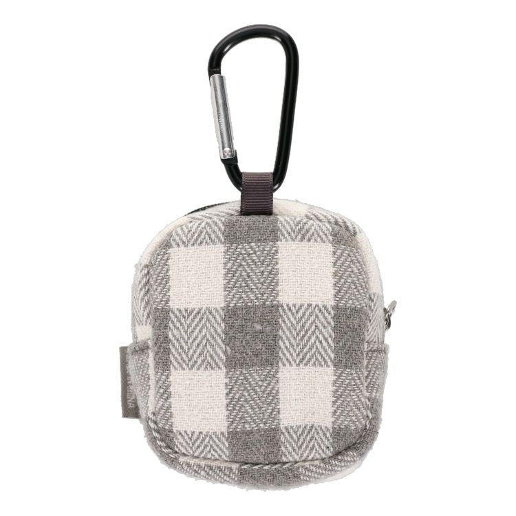 Pickles Frog泡菜蛙｜always smile系列棋白格零钱包/钥匙扣｜約H9.5×W8.5×D5cm