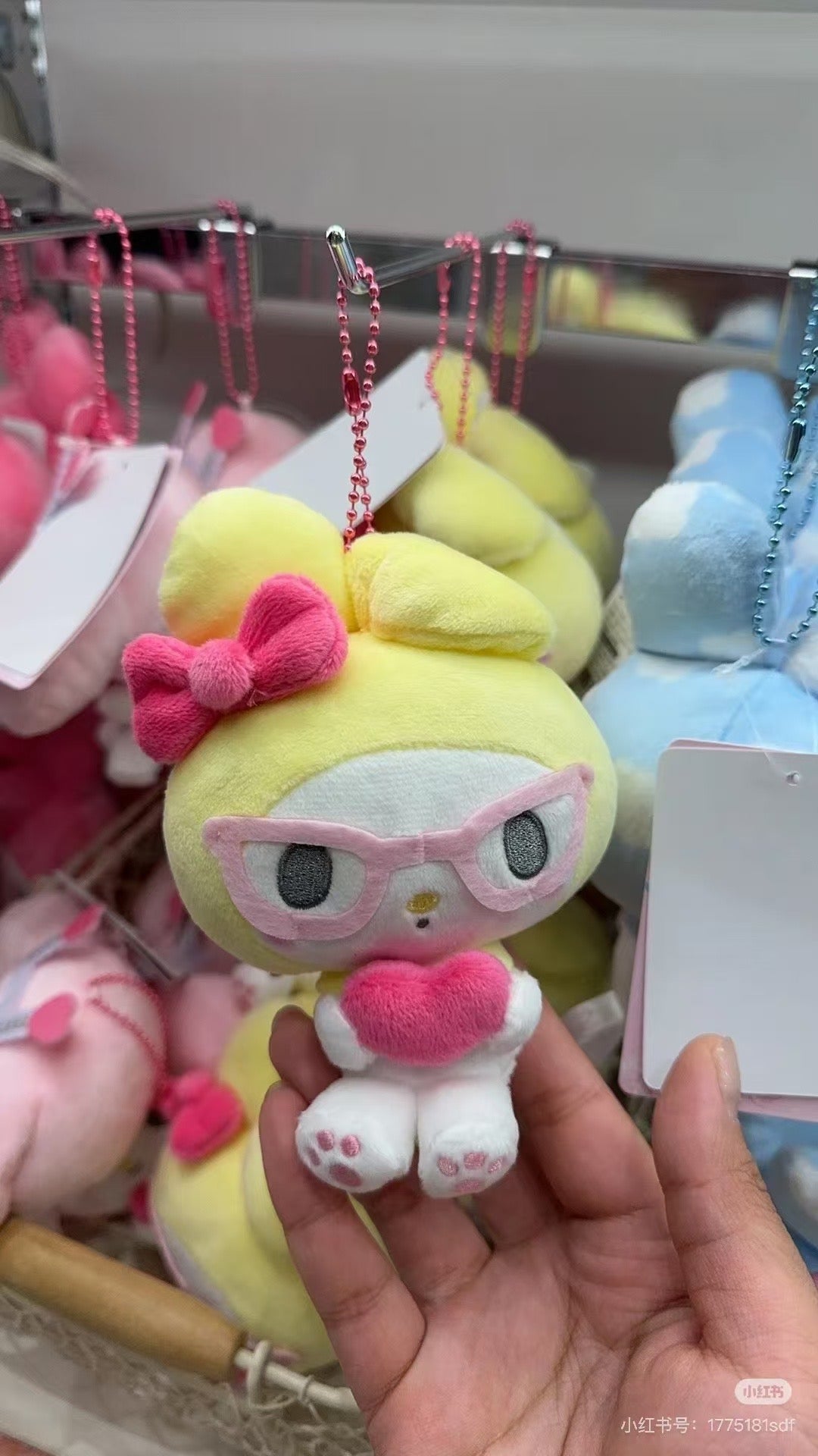Sanrio｜My Melody 50th Anniversary Mascot Holder /Plush Keychain｜10×6.5×15cm approx.