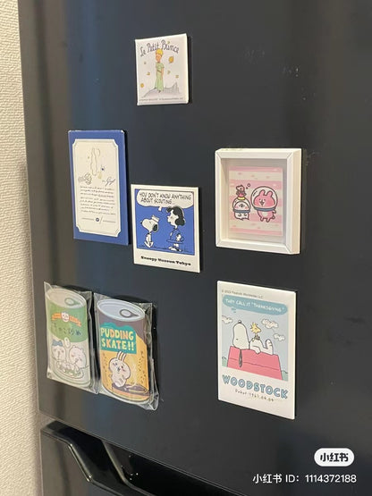 Chiikawa 吉伊卡哇｜易拉罐铁质感徽章/吧唧/冰箱贴盲盒/全12种｜1枚入