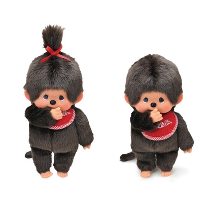 Monchhichi｜Premium Standard Brown Sitting Plush Dolls/Plush Toy｜M/H45 x W34 x D13cm approx.