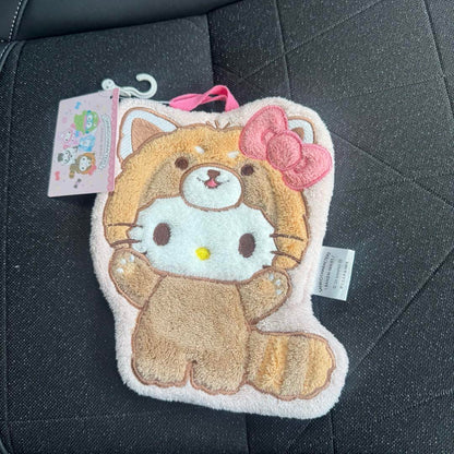 Sanrio｜Animal Banzai Series Die-Cut Mascot Towel｜H194 x W165 x D22mm approx.