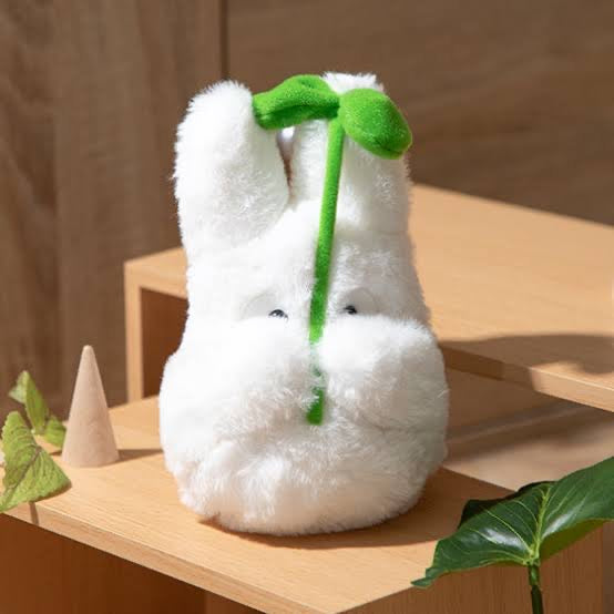 My neighbor totoro｜宫崎骏限定毛茸茸白龙猫小叶公仔/玩偶｜约W110×H190×D170mm