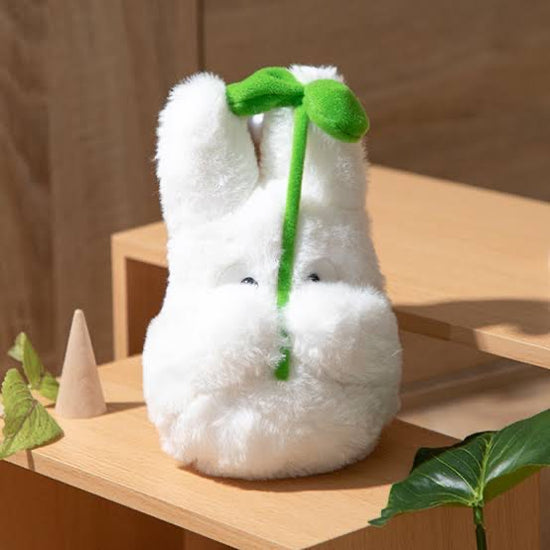 My neighbor totoro｜宫崎骏限定毛茸茸白龙猫小叶公仔/玩偶｜约W110×H190×D170mm
