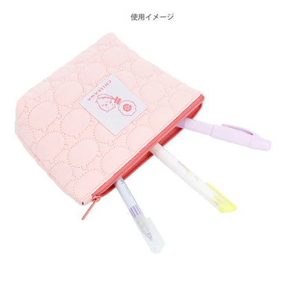 Chiikawa 吉伊卡哇｜布制船形化妆包/收纳包｜约W125×H100×D10mm