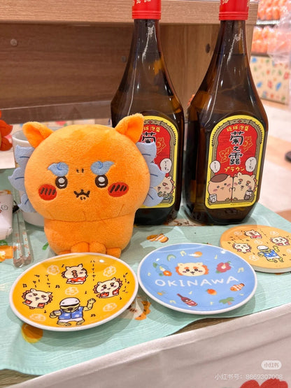 Chiikawa 吉伊卡哇｜风狮祭狮萨/拉面狮萨公仔/玩偶｜约H140 x W150 x D70mm