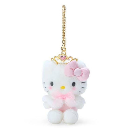 Sanrio｜金色链条钻石皇冠系列挂件｜约18 x 6.5 x 12.5 cm