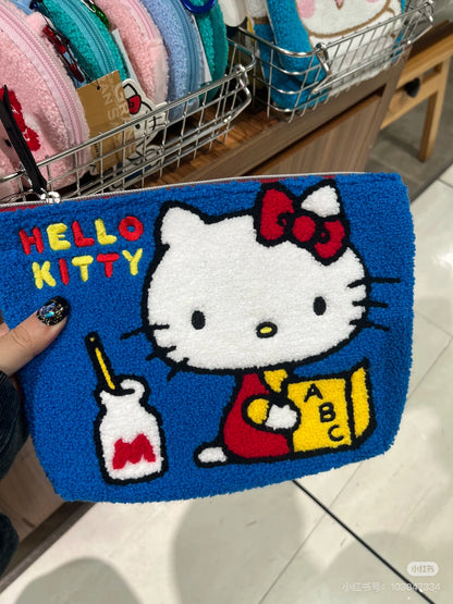 Sanrio｜embroidery pouch｜18cm x 24cm x 1.5cm approx.