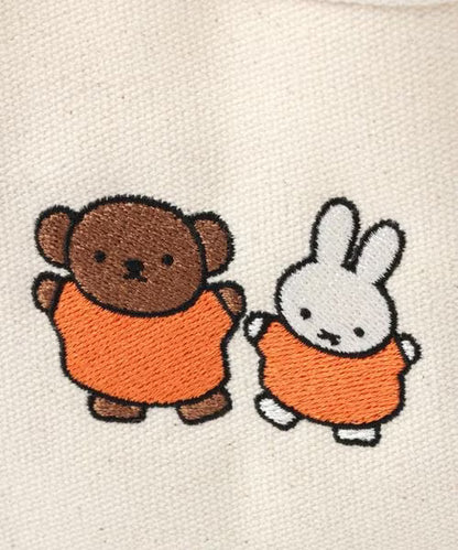 Miffy米菲｜多用工具收纳式刺绣托特包｜约H26*W13*D17cm