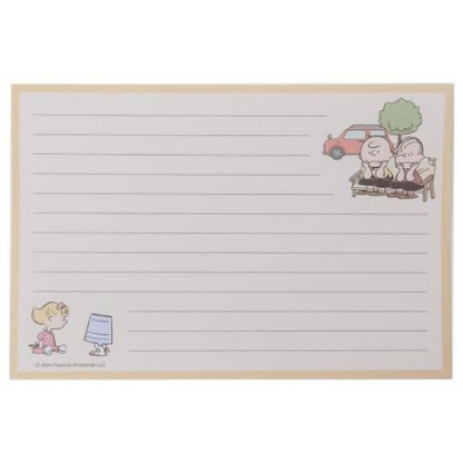 Snoopy｜露营系列信纸信封贴纸套装