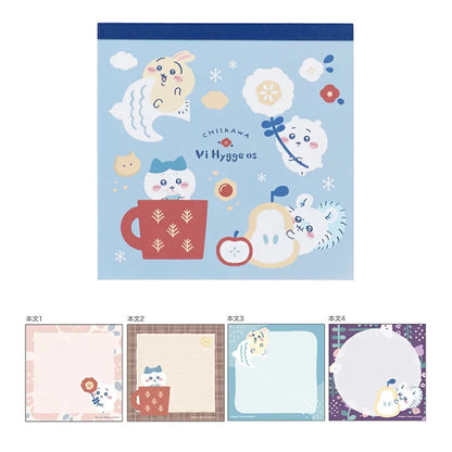 Chiikawa 吉伊卡哇｜元日限定四色便签｜共4种各25枚