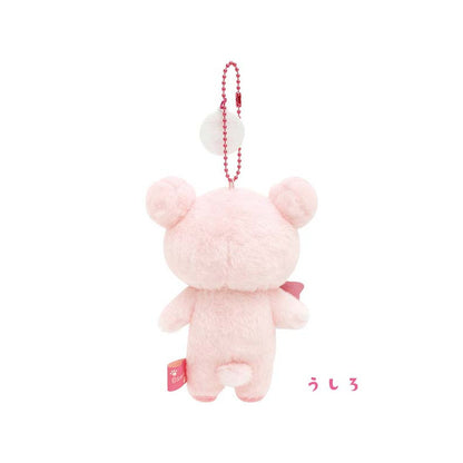 Rilakkuma轻松熊｜泡澡/温泉系列草莓牛奶挂件/包挂｜约130×105×55mm