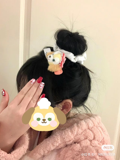 Disney SH｜可爱四宝大脸玩偶发夹｜女生4枚组