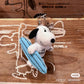 Snoopy｜HAWAII夏威夷限定晒黑的小黑仔们挂件/包挂｜约H19 x W11 x 14cm