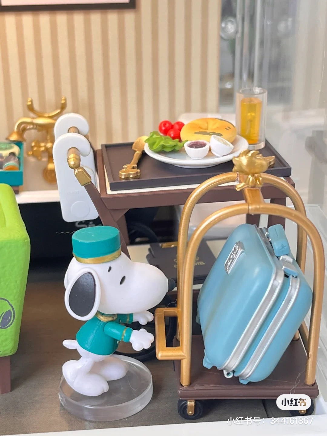 Snoopy｜rement史努比酒店系列/食玩盲盒/全8种｜1盒