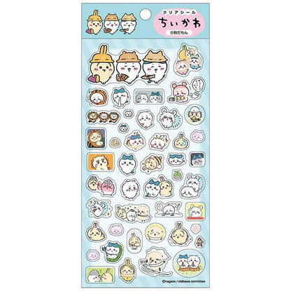 chiikawa｜Transformation Dress-up Playing Stickers｜90×150×1.5mm approx.