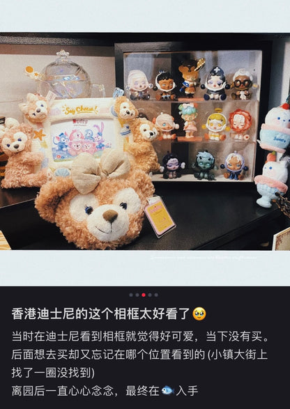 Disney｜Say cheese达菲雪莉玫毛绒布艺相框