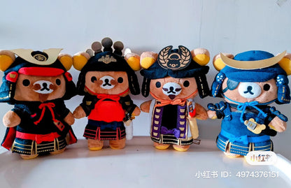 Rilakkuma轻松熊｜东京车站限定复古战国武士/德川家康系列玩偶/公仔