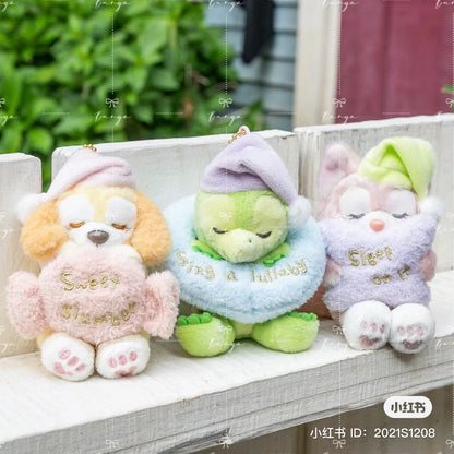 Disney｜Sweet Dreams甜梦限定坐姿毛绒公仔挂件/雪莉玫/达菲/星黛露