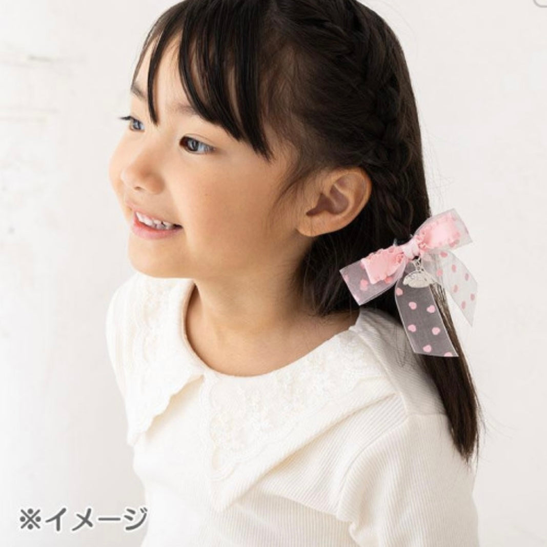 Sanrio｜Organdy Ribbon Ponytail Holder｜8×0.8×8cm approx.