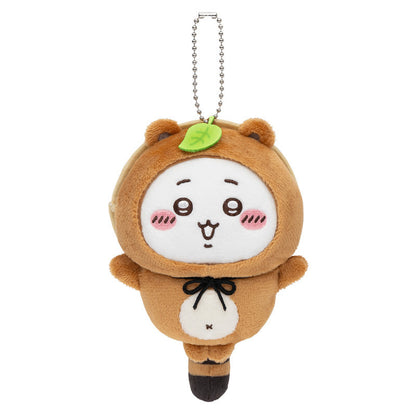 chiikawa｜ Tanuki Damon plush keychain