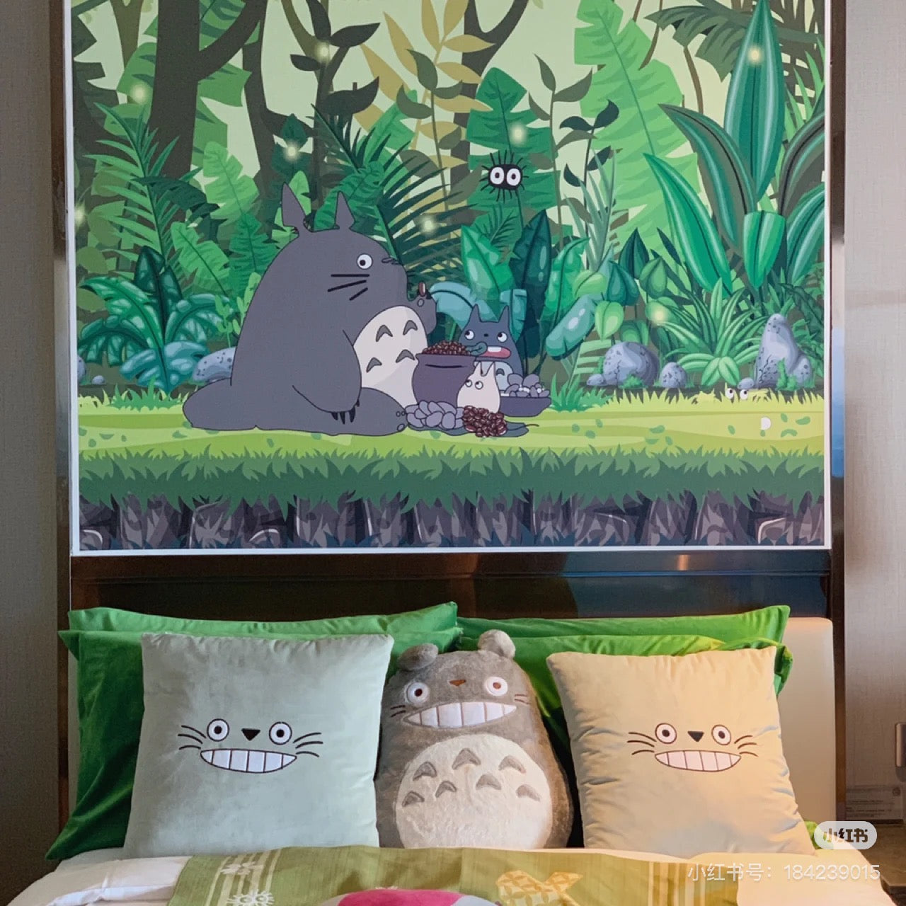My neighbor totoro｜Low Resilience Cushion Large Totoro 宫崎骏龙猫靠垫｜约43 x 36 cm