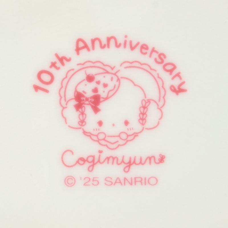 Sanrio｜Cogimyun Sweets Party 10th Anniversary Character Plate｜19×12×1.7cm approx.