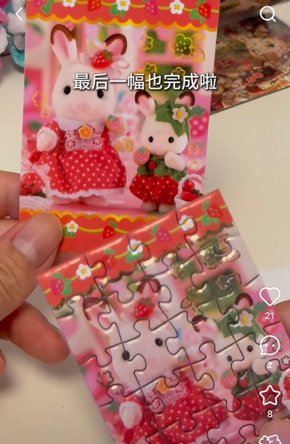 SylvanianFamilies｜Sweets Collection puzzle single item mystery bag/blind box/All 8 types｜1pcs