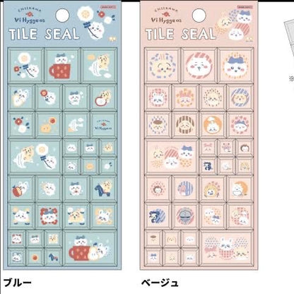 Chiikawa 吉伊卡哇｜北欧艺术风瓷砖贴纸/可自由剪裁｜约 H130 x W65 x D3mm