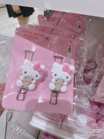 Sanrio｜Wire Clip Set｜ 3.8×6×9.7cm approx.