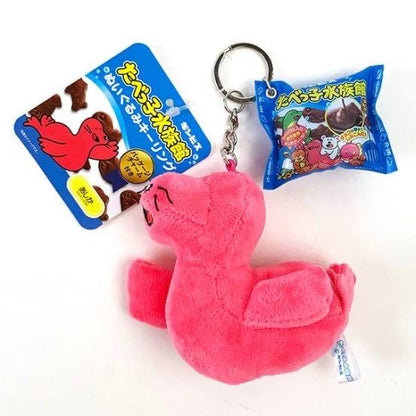 たべっ子水族館｜动物饼干系列限定挂件/动物饼干模型可以捏捏｜约6cm×7.5cm×9.5cm