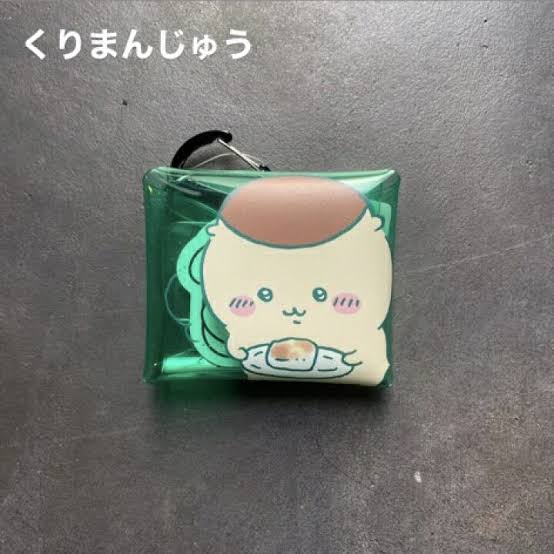 Chiikawa 吉伊卡哇｜零钱包/ipods/airpods pro多功能PVC钥匙扣包｜约7*8*2cm