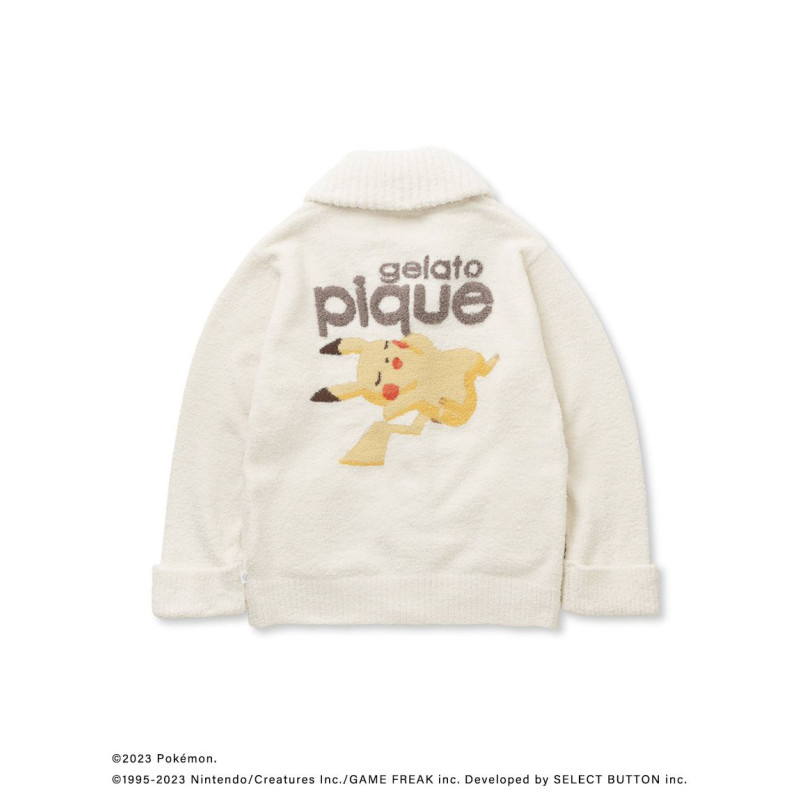 GELATO PIQUE｜Gelato x Pokemon宝可梦爆款联名/蓬松软糯舒适家居外套｜M码